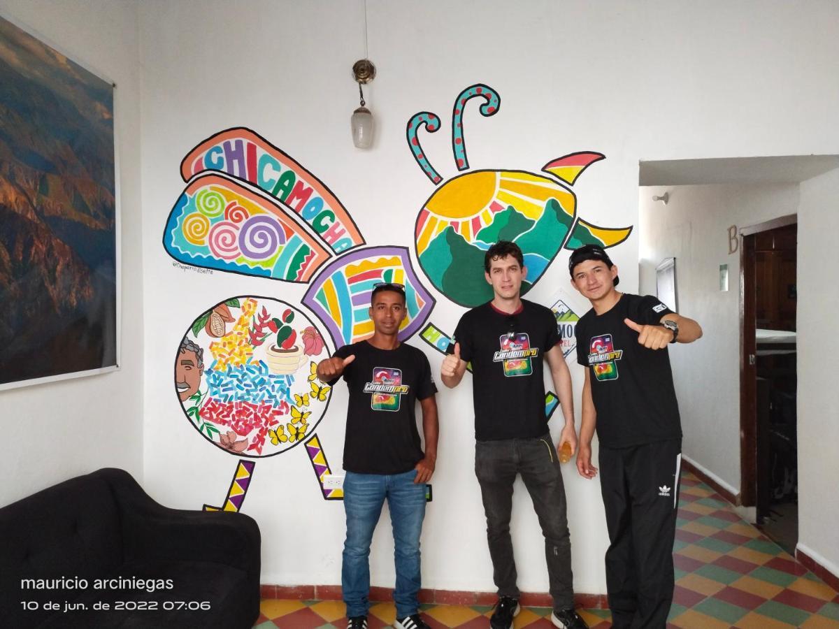 Chicamocha Hostel Сан-Хиль Экстерьер фото